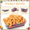 40 Pcs Mexican Nacho Trays – Disposable Taco Paper Plates – Fiesta Party Food Containers for Snacks, Candy, Hot Dogs & Cinco de Mayo Celebrations – Mexican Theme Birthday & Party Supplies – Perfect for Mother's Day Card Making Displays
